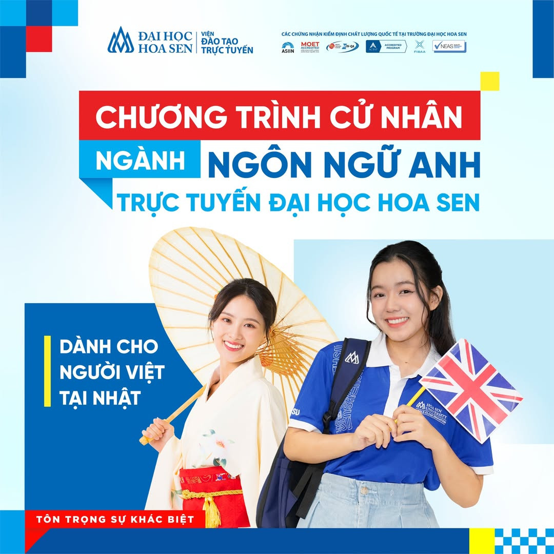 Cử nhân trực tuyến tại Nhật