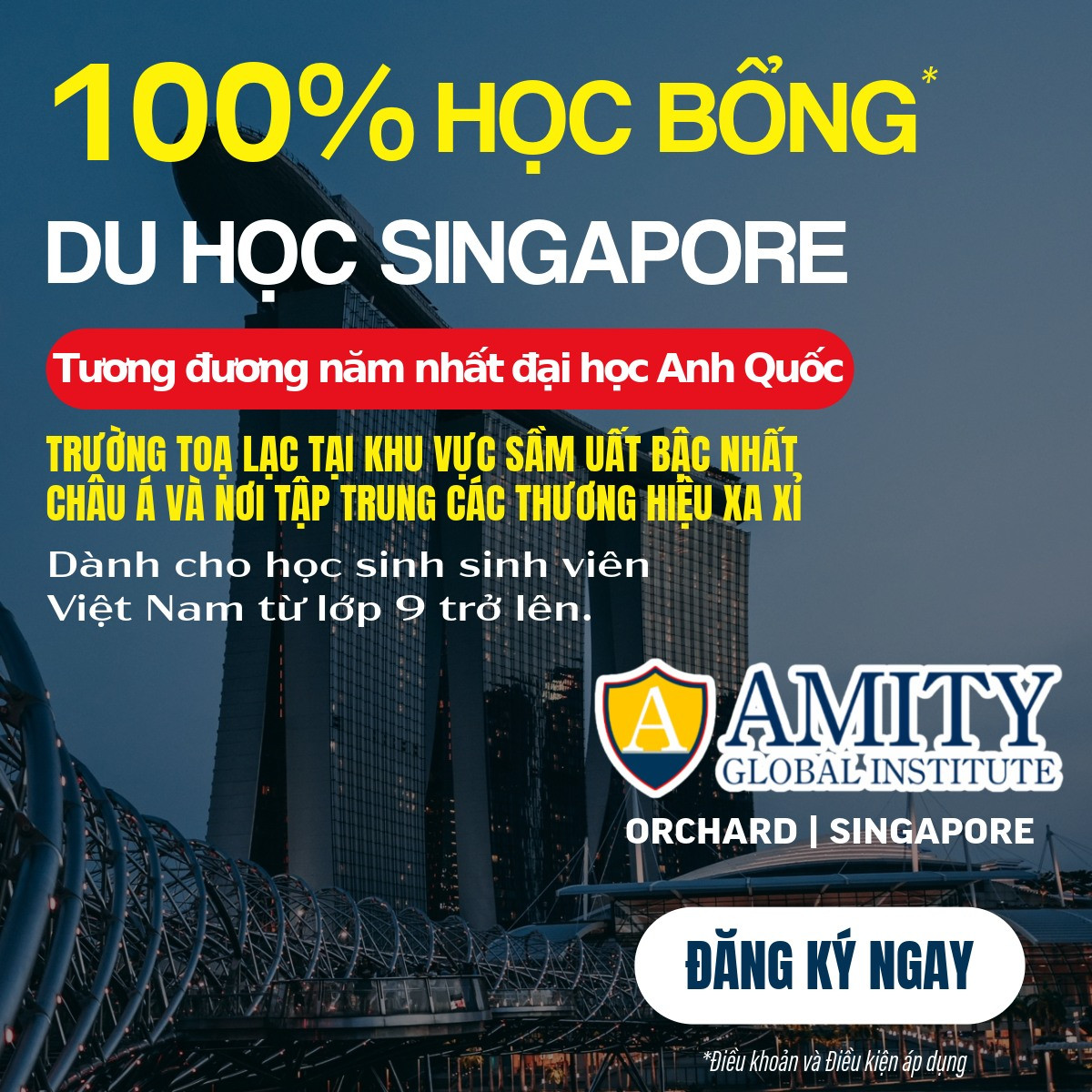 Học Bổng Du Học Singapore