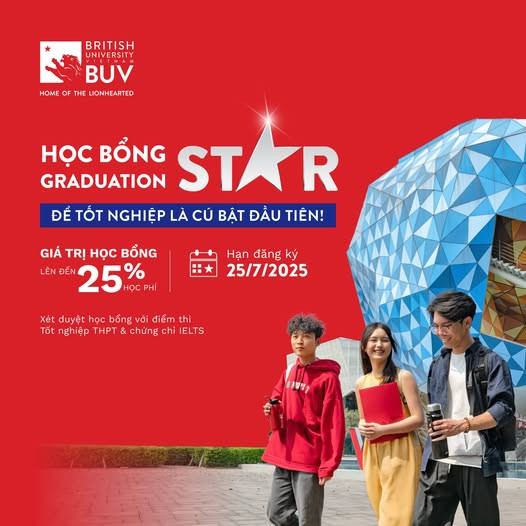 Học Bổng 25% Giá Trị Học Phí