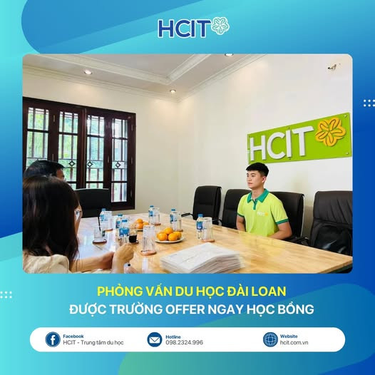 Học Bổng 50% Du Học Đài Loan