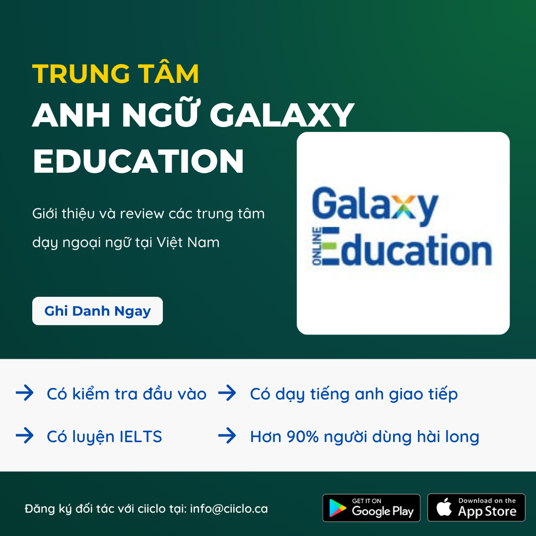 Học IELTS tại Galaxy Education