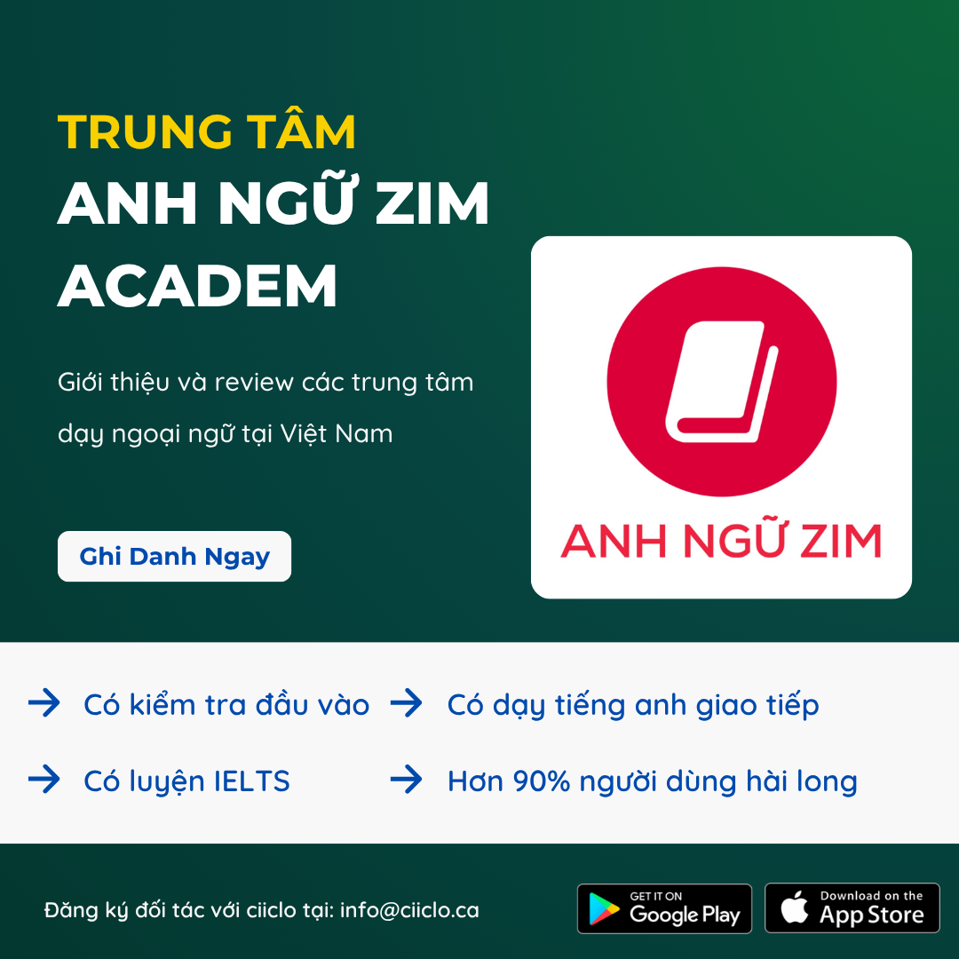 Học IELTS tại ZIM Academy