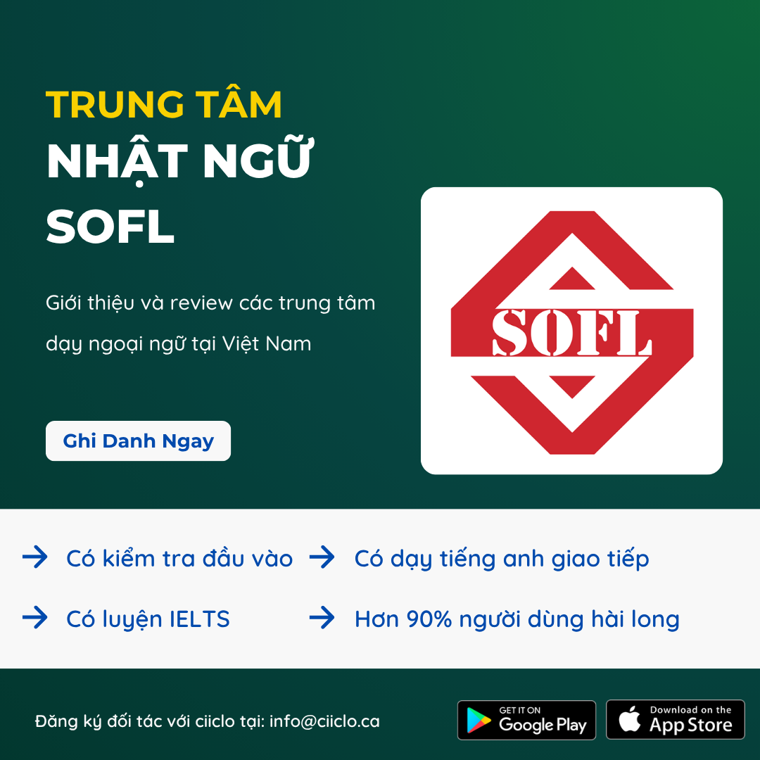 Học tiếng Nhật tại SOFL