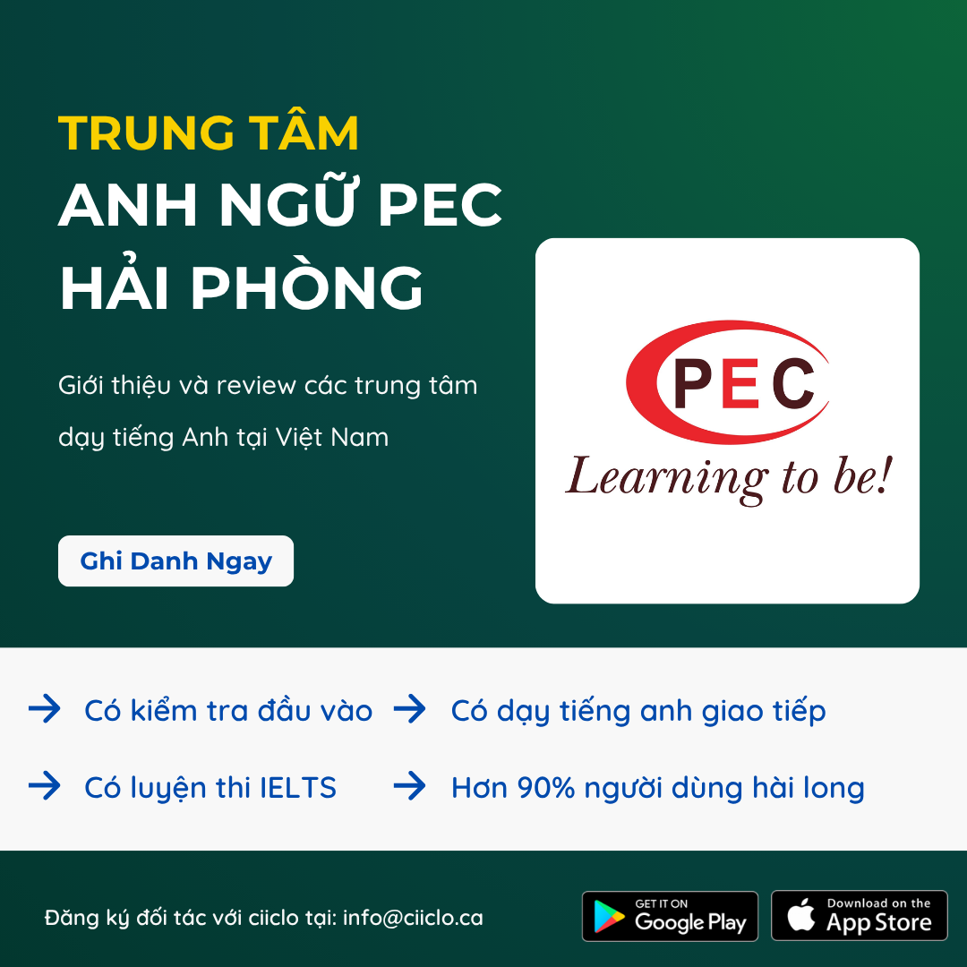 Học IELTS tại PEC Hải Phòng