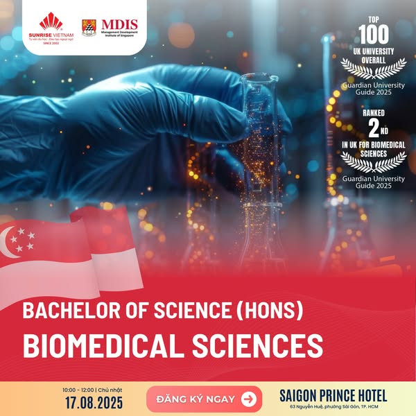Du học ngành Biomedical Sciences tại Singapore
