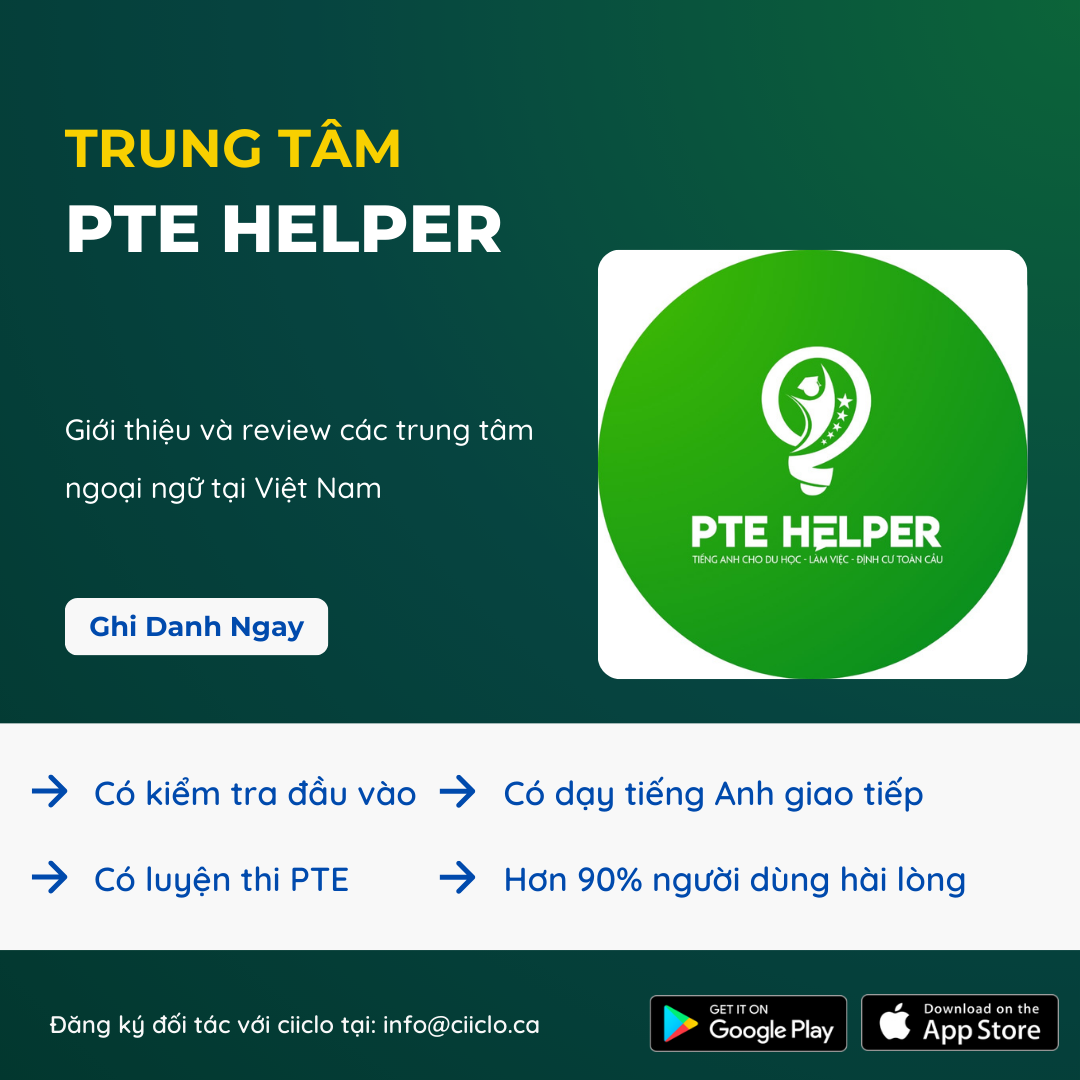 Trung tâm Luyện thi PTE Helper