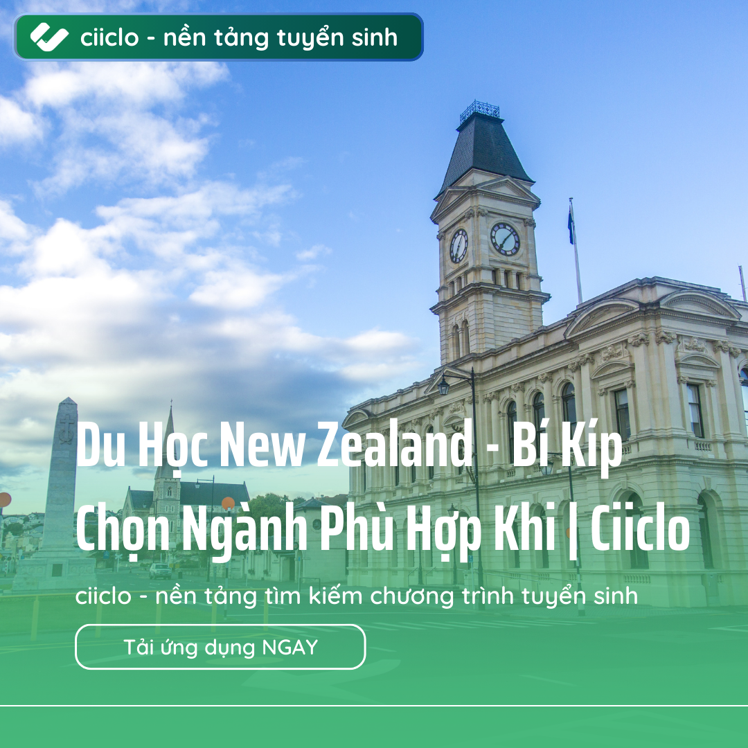 Du Học Úc - Bí Kíp Chọn Ngành Phù Hợp Khi | Ciiclo