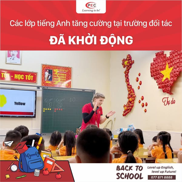 Chào năm học mới: Khởi động Lớp Tiếng Anh tăng cường - Phát triển kỹ năng Nghe-Nói chuẩn quốc tế!