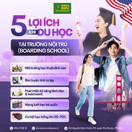 Du Học Mỹ cùng IDC