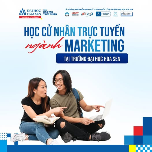 Cử nhân Marketing Trực tuyến Hoa Sen