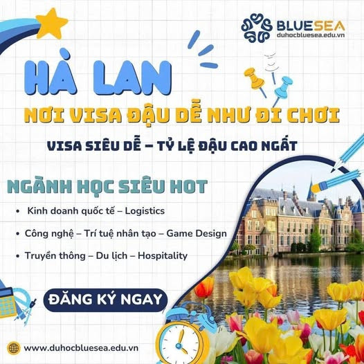 Du học Hà Lan: Học ngành gì dễ xin việc và cơ hội định cư cao nhất? Khám phá 6 nhóm ngành HOT