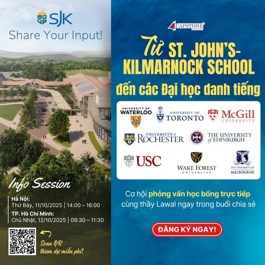 Chinh phục Harvard với bằng IB: Khám phá lợi thế SJK (Canada) và phỏng vấn học bổng trực tiếp!