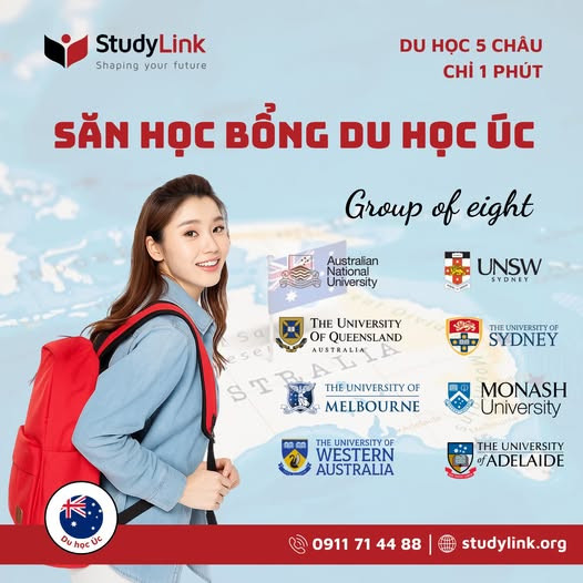 Du học 5 châu chỉ trong 1 phút – Học bổng bậc đại học Úc Group of Eight đã tới!