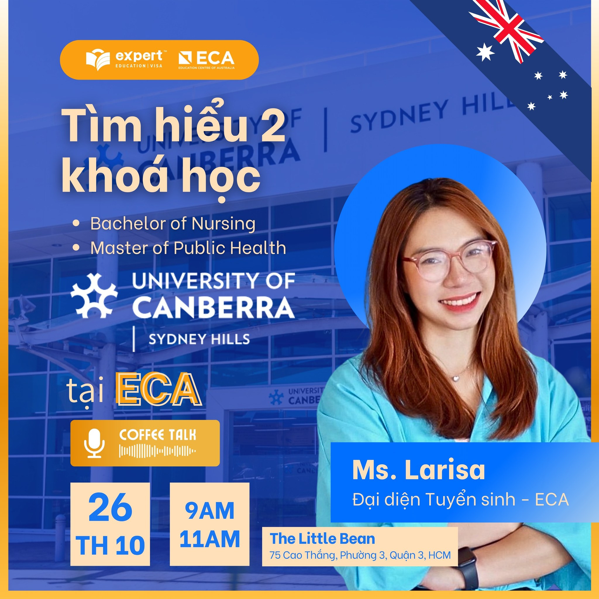Du Học Úc Ngành Sức Khỏe cùng ECA