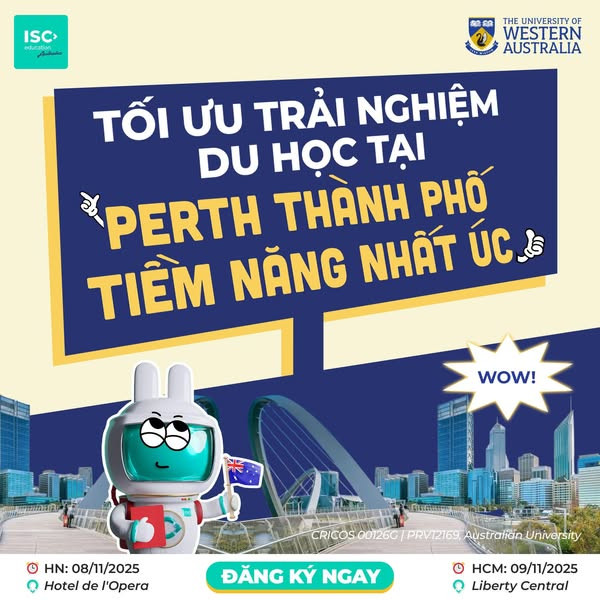 03 Tips Nâng Cấp Trải Nghiệm Du Học Perth