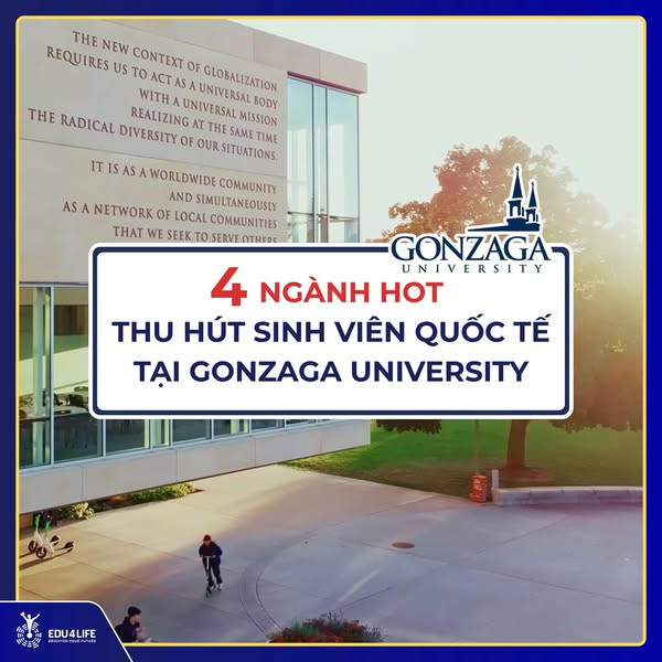 Du Học Mỹ 2026: Khám Phá Gonzaga University